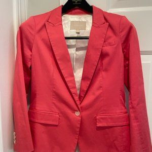 Banana Republic Coral Womans Blazer